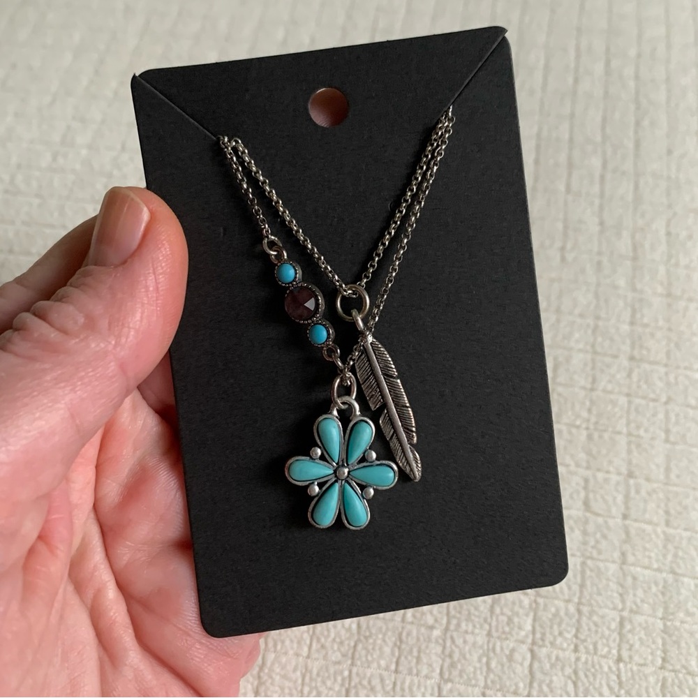 Lucky Brand dual strand reversible necklace - Picture 2 of 9